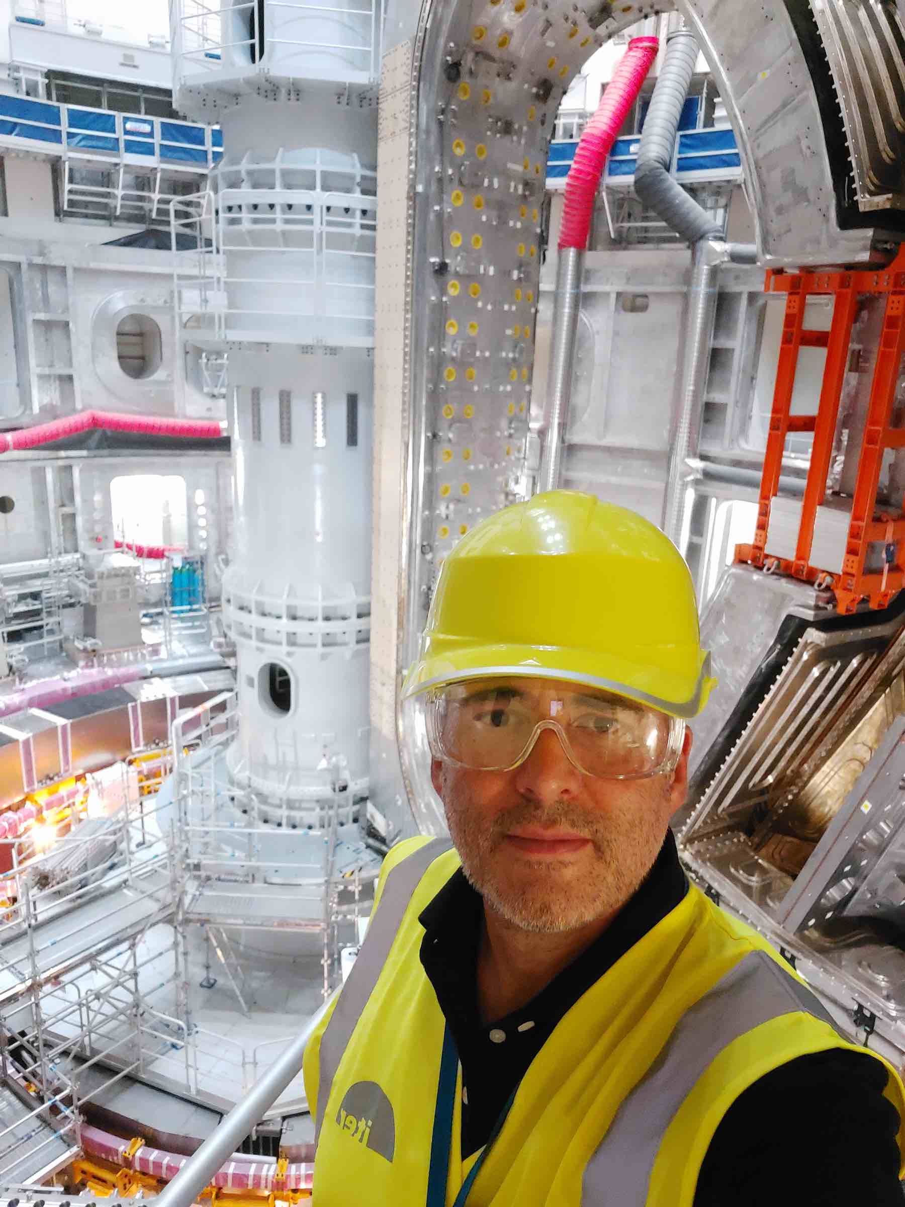 Prof. Schuster at ITER